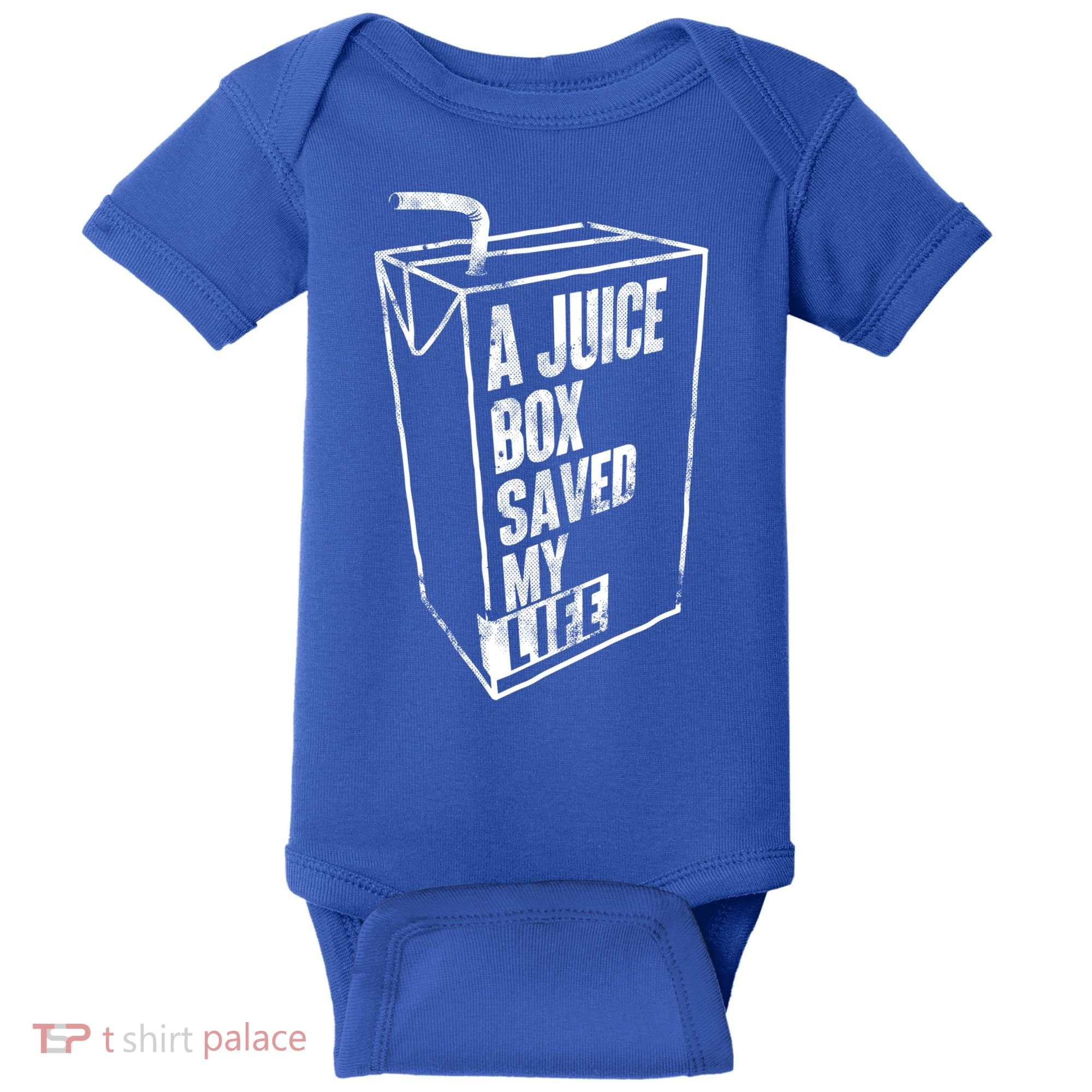 A Juice Box Saved My Life Gift Blood Sugar Diabetes Awareness Gift Baby Bodysuit