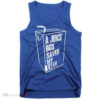 A Juice Box Saved My Life Gift Blood Sugar Diabetes Awareness Gift Tank Top