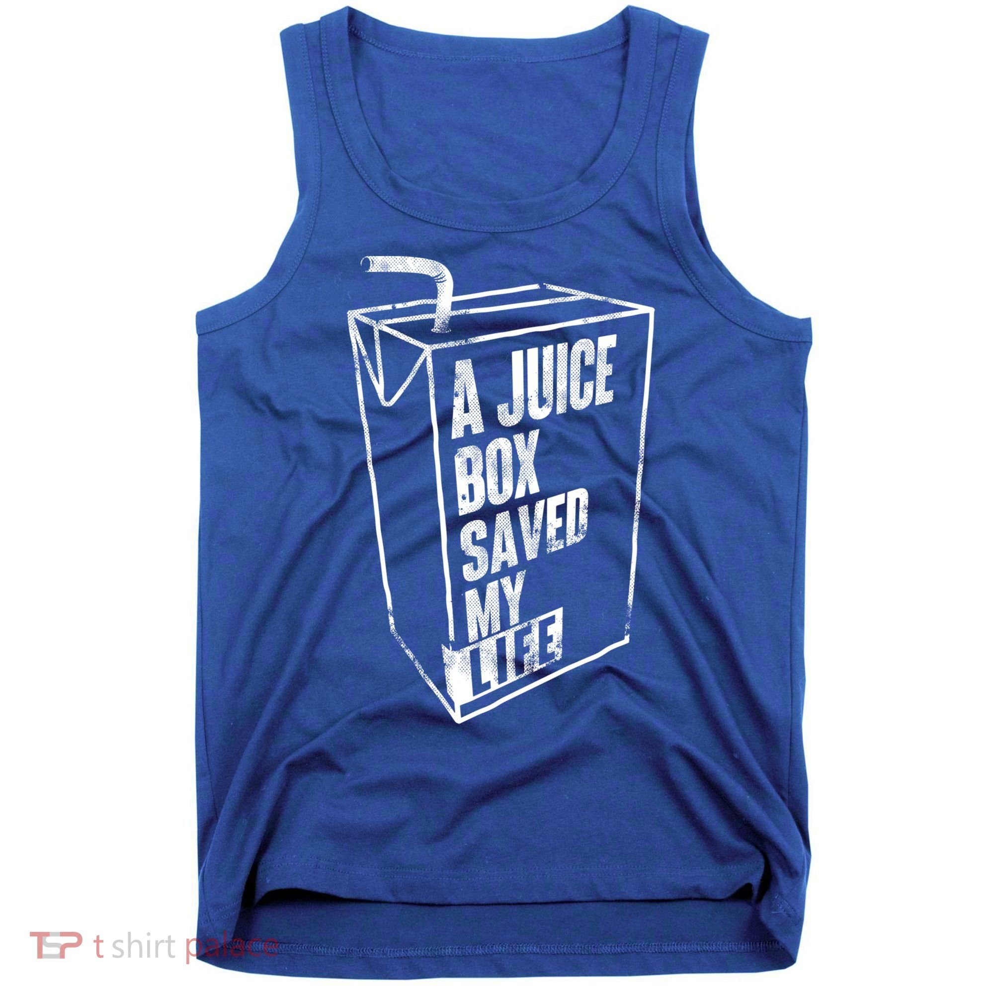 A Juice Box Saved My Life Gift Blood Sugar Diabetes Awareness Gift Tank Top