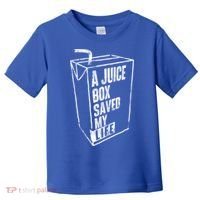 A Juice Box Saved My Life Gift Blood Sugar Diabetes Awareness Gift Toddler T-Shirt thumb 0