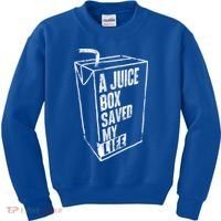 A Juice Box Saved My Life Gift Blood Sugar Diabetes Awareness Gift Kids Sweatshirt thumb 0