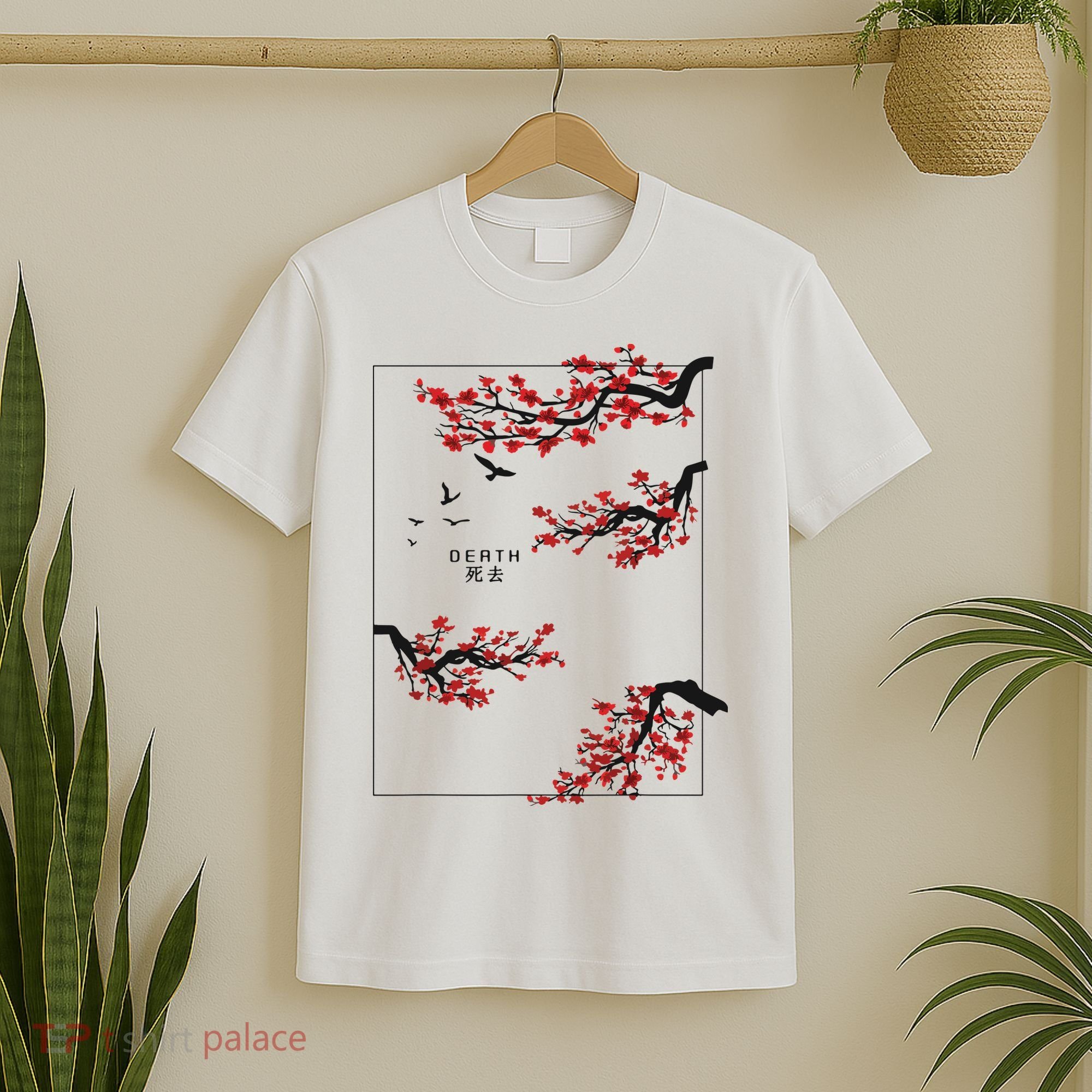 Aesthetic Japan Bonsai Korean Vaporwave Clothes Streetwear T-Shirt