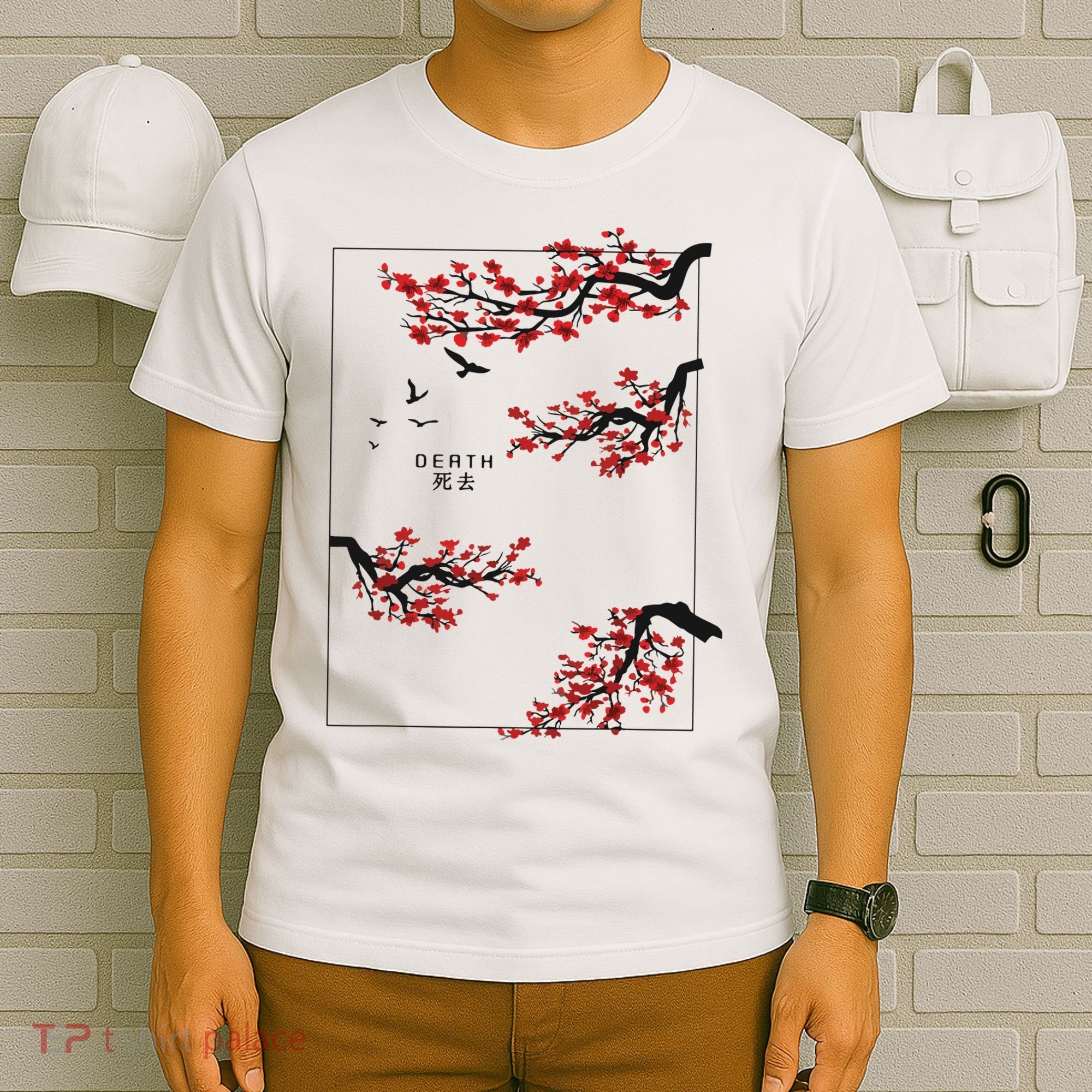 Aesthetic Japan Bonsai Korean Vaporwave Clothes Streetwear T-Shirt