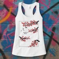 Aesthetic Japan Bonsai Korean Vaporwave Clothes Streetwear Women's Tank Top thumb 3