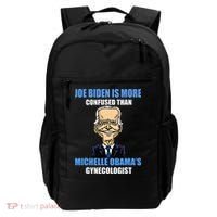 Anti Joe Biden Is More Confused Than ObamaS Gynecologist Backpack thumb 0