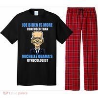 Anti Joe Biden Is More Confused Than ObamaS Gynecologist Pajama Set thumb 0