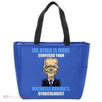 Anti Joe Biden Is More Confused Than ObamaS Gynecologist Tote Bag thumb 0