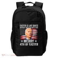Anti Joe Biden Merry 4th Of Easter 4th Of July Backpack thumb 0