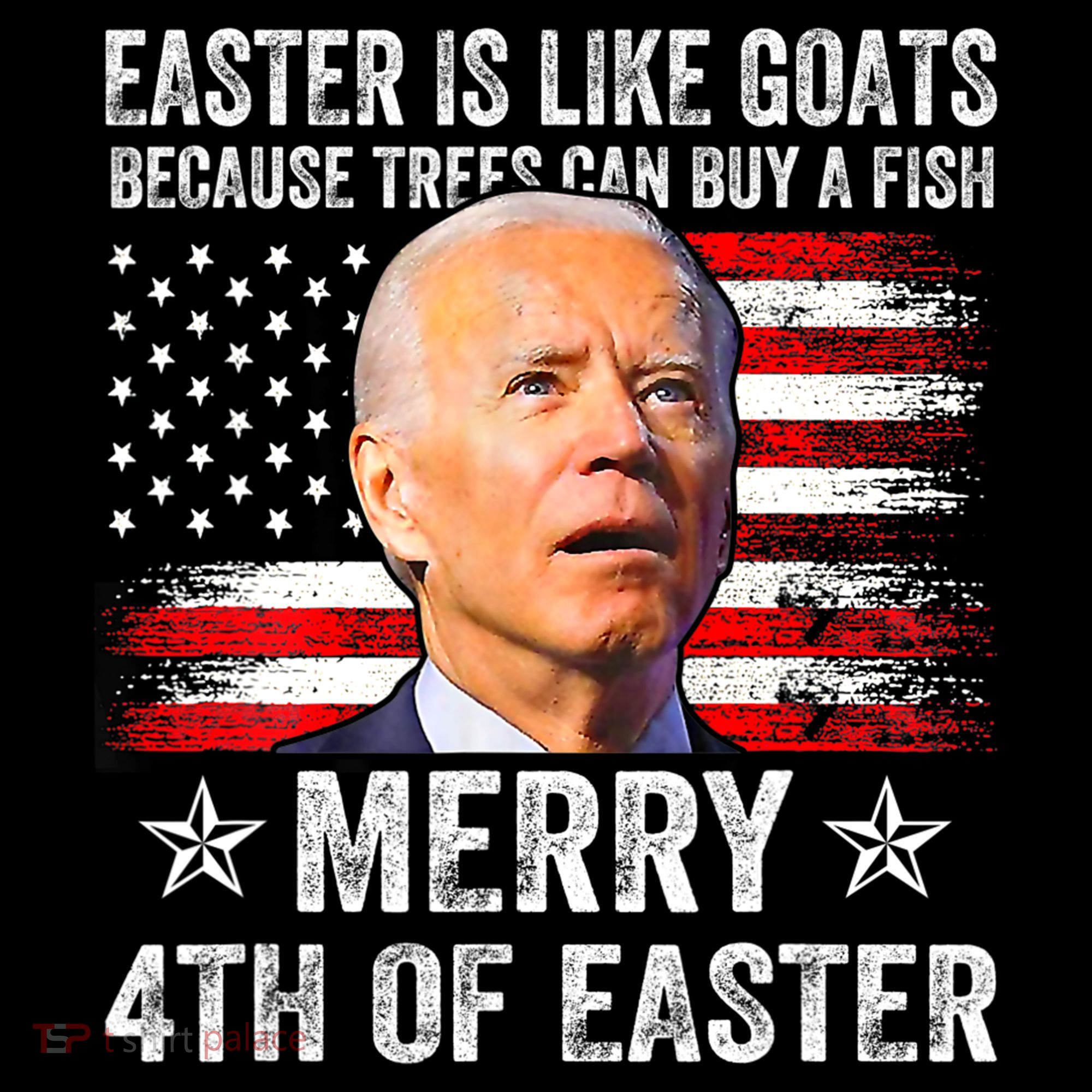 Anti Joe Biden Merry 4th Of Easter 4th Of July Coffee Mug
