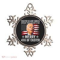 Anti Joe Biden Merry 4th Of Easter 4th Of July Ornament thumb 0
