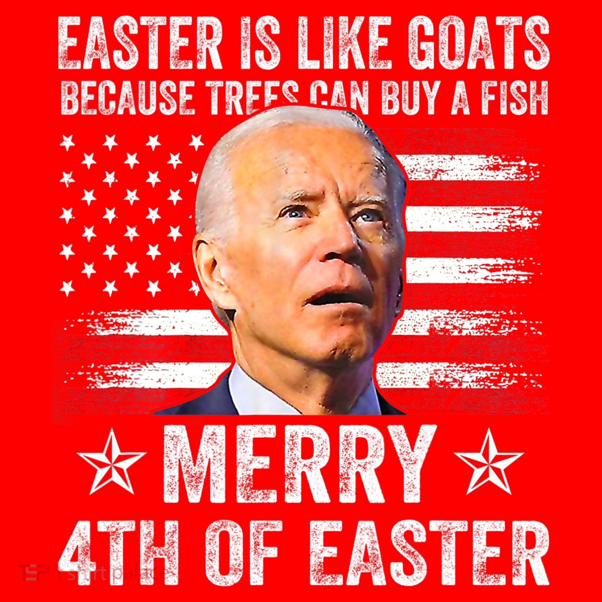 Anti Joe Biden Merry 4th Of Easter 4th Of July Santa Hat