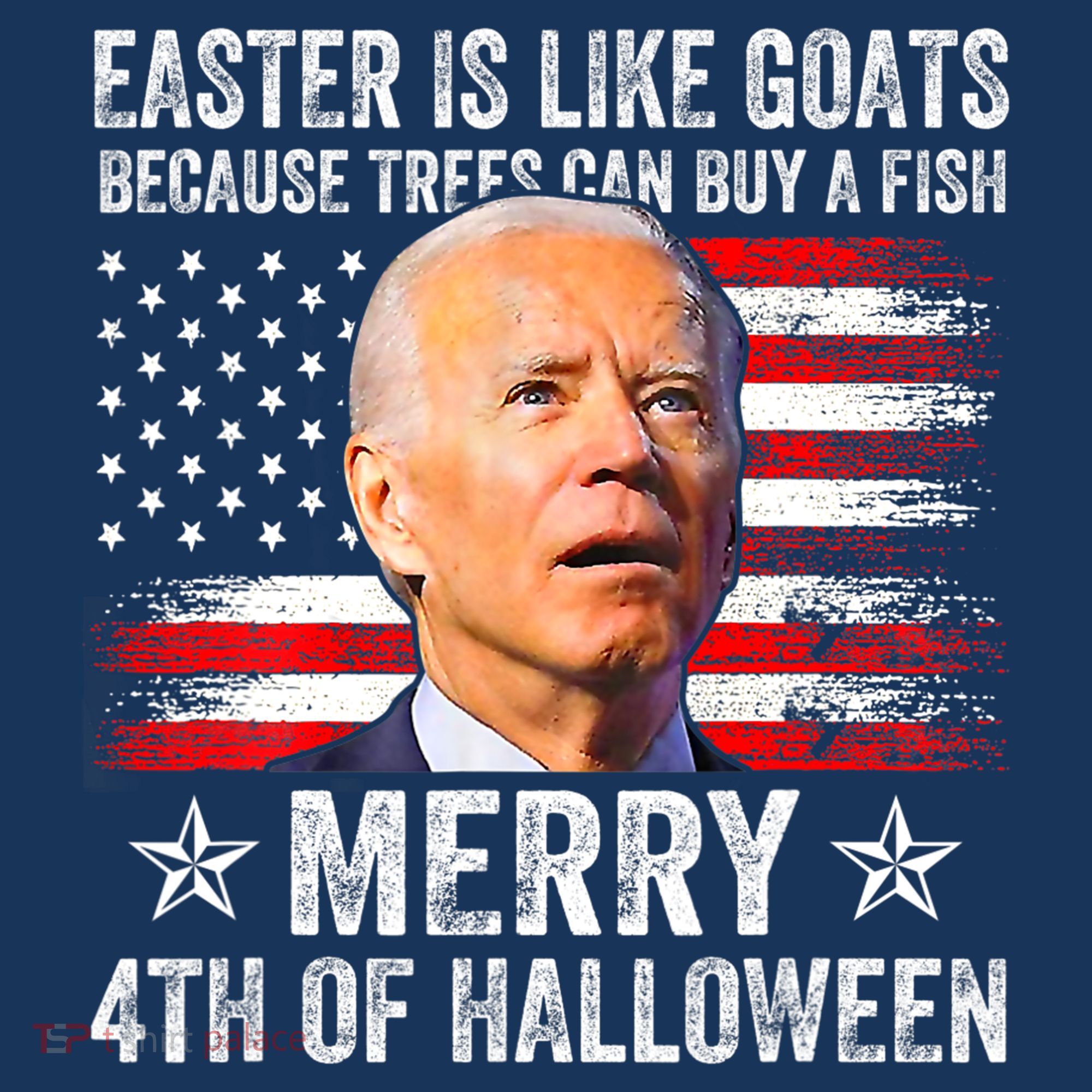 Anti Joe Biden Merry 4th Of Halloween 4th Of July Women's Tank Top