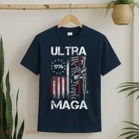 Anti Joe Biden Ultra Maga The Return Of The Great Maga King T-Shirt thumb 2