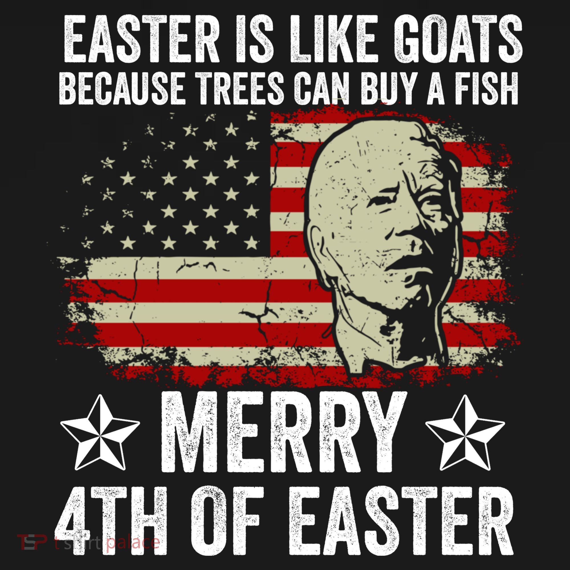 Anti Joe Biden Merry 4th Of Easter 4th Of July Long Sleeve Shirt