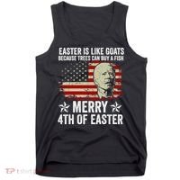 Anti Joe Biden Merry 4th Of Easter 4th Of July Tank Top thumb 0