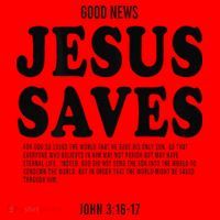 Aesthetic Jesus Christian Bible Verse  Jesus Saves Back Santa Hat thumb 1