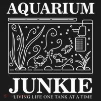 Aquarium Junkie Gift Aquarist Tank Fish Keeping Lover Meaningful Gift Coaster thumb 2