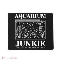 Aquarium Junkie Gift Aquarist Tank Fish Keeping Lover Meaningful Gift Mousepad thumb 0