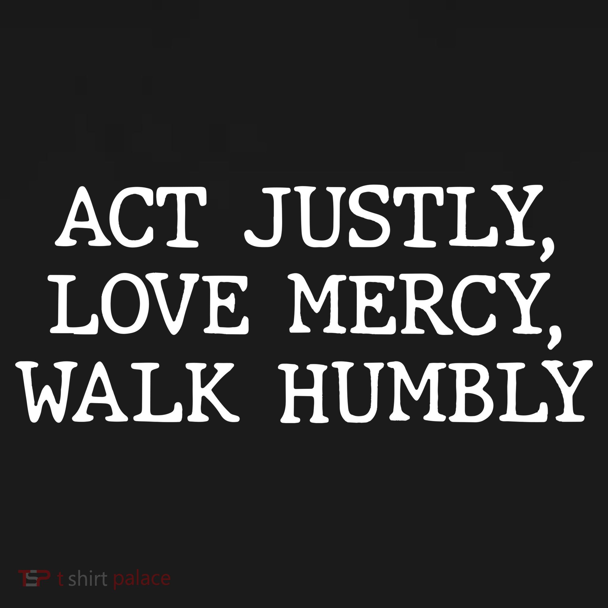 Act Justly Love Mercy Walk Humbly Women's Hoodie