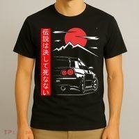 Automotive JDM Legend Tuning Car 34 Japan T-Shirt thumb 3