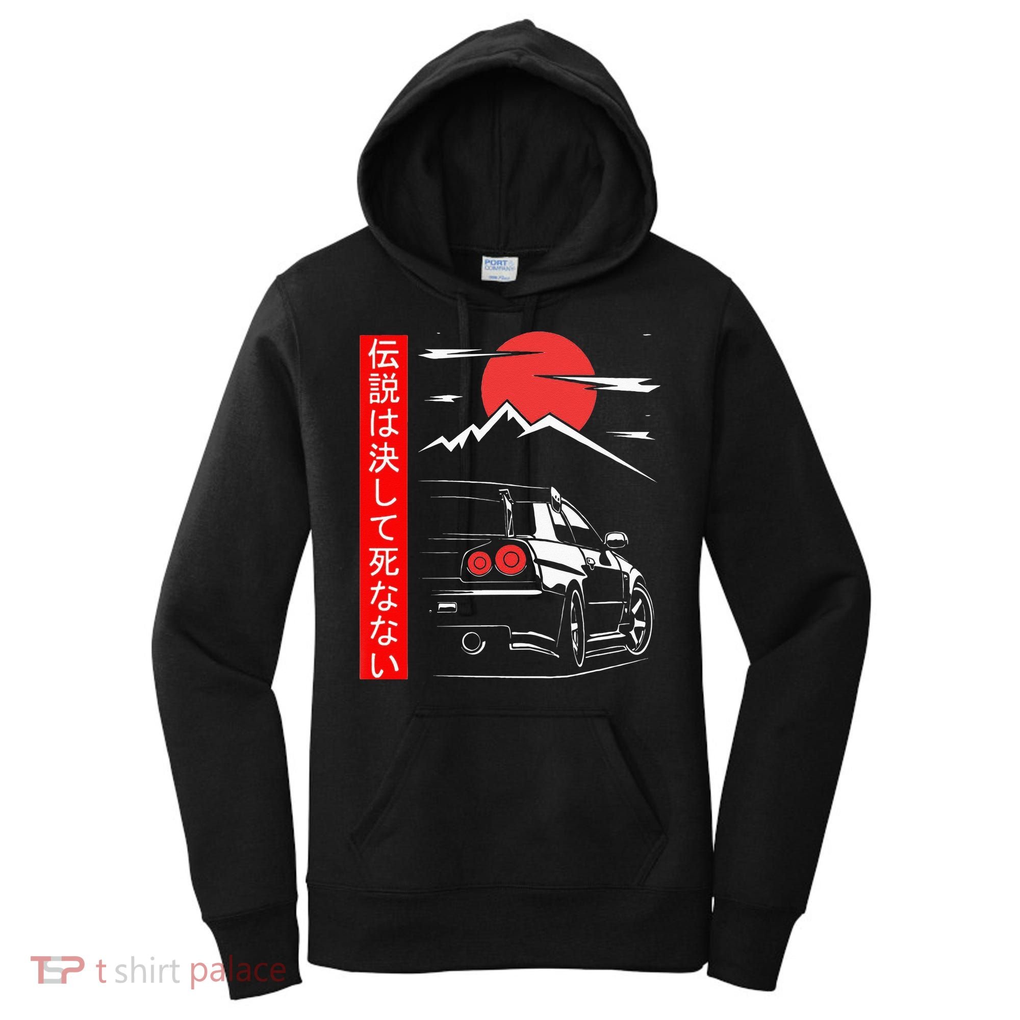 Automotive JDM Legend Tuning Car 34 Japan Women's Hoodie