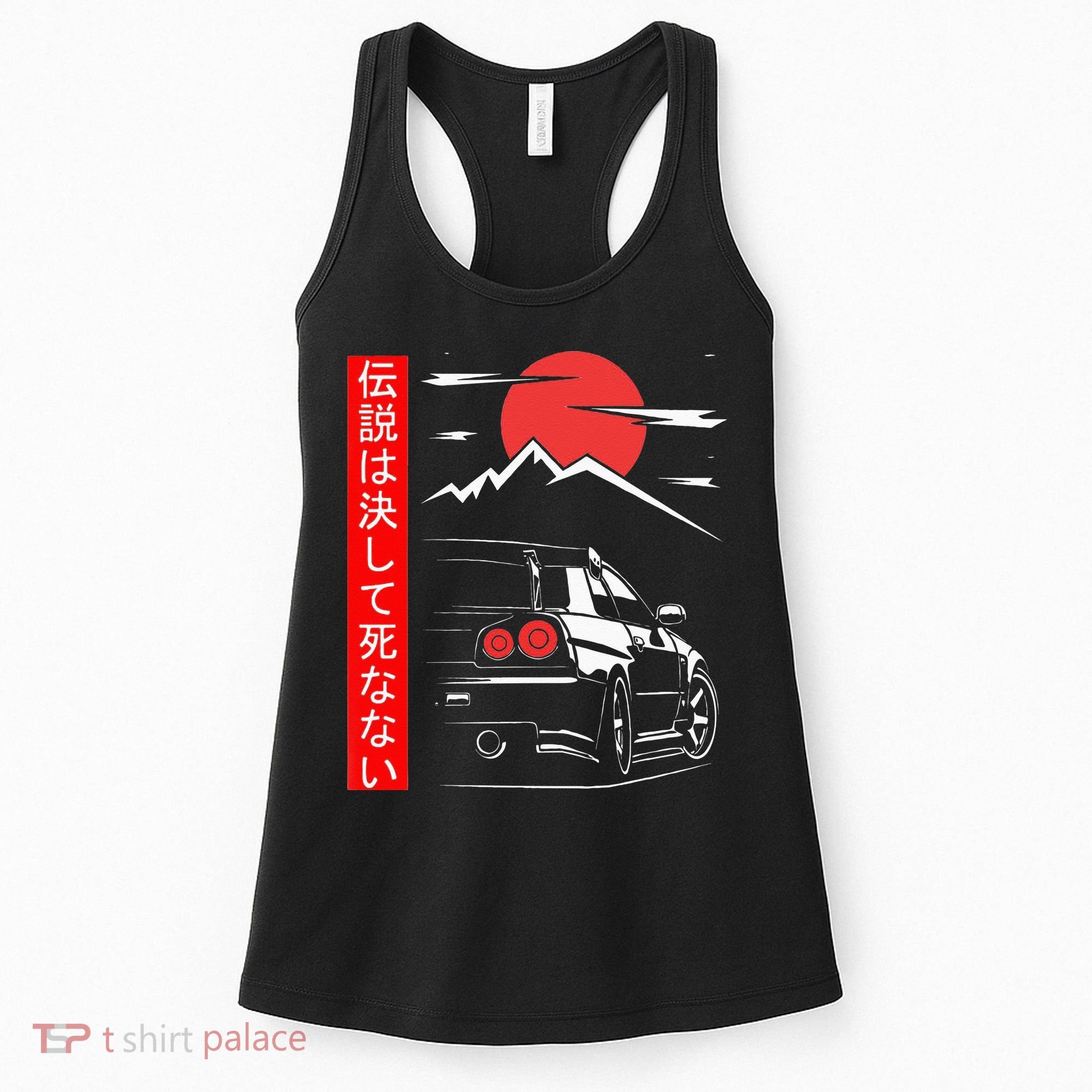 Automotive JDM Legend Tuning Car 34 Japan Women's Tank Top