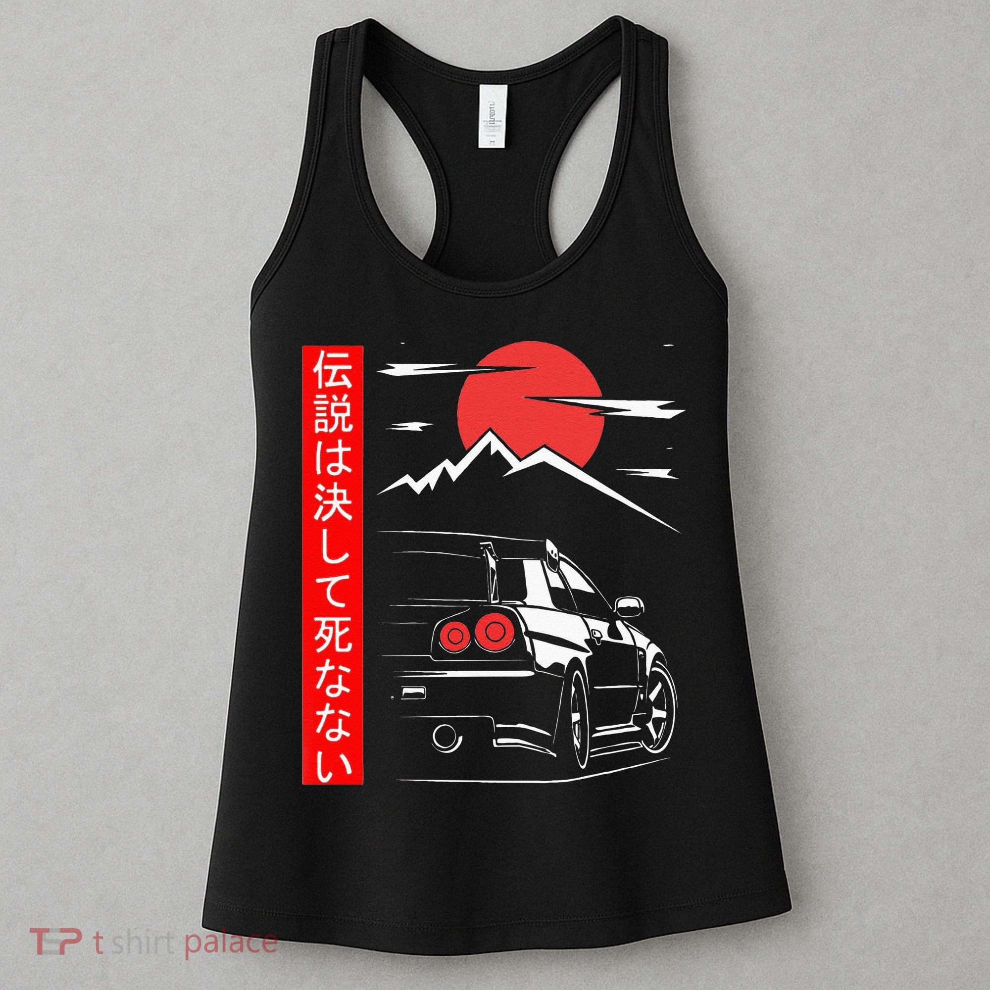 Automotive JDM Legend Tuning Car 34 Japan Women's Tank Top