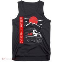 Automotive JDM Legend Tuning Car 34 Japan Tank Top thumb 0