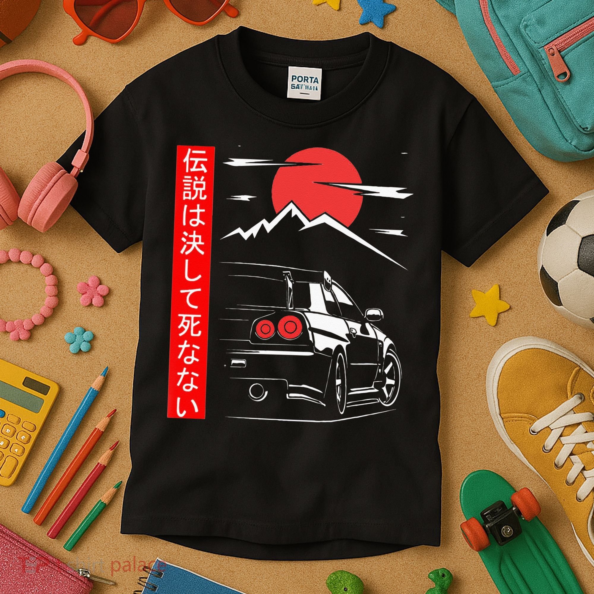Automotive JDM Legend Tuning Car 34 Japan Kids T-Shirt