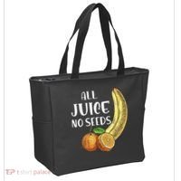 All Juice No Seeds Funny All Juice No Seeds Tote Bag thumb 2