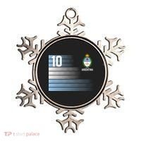Argentina Jersey Number 10 Soccer Fan Ornament thumb 0