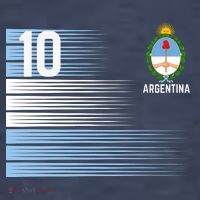 Argentina Jersey Number 10 Soccer Fan Sweatshirt thumb 3
