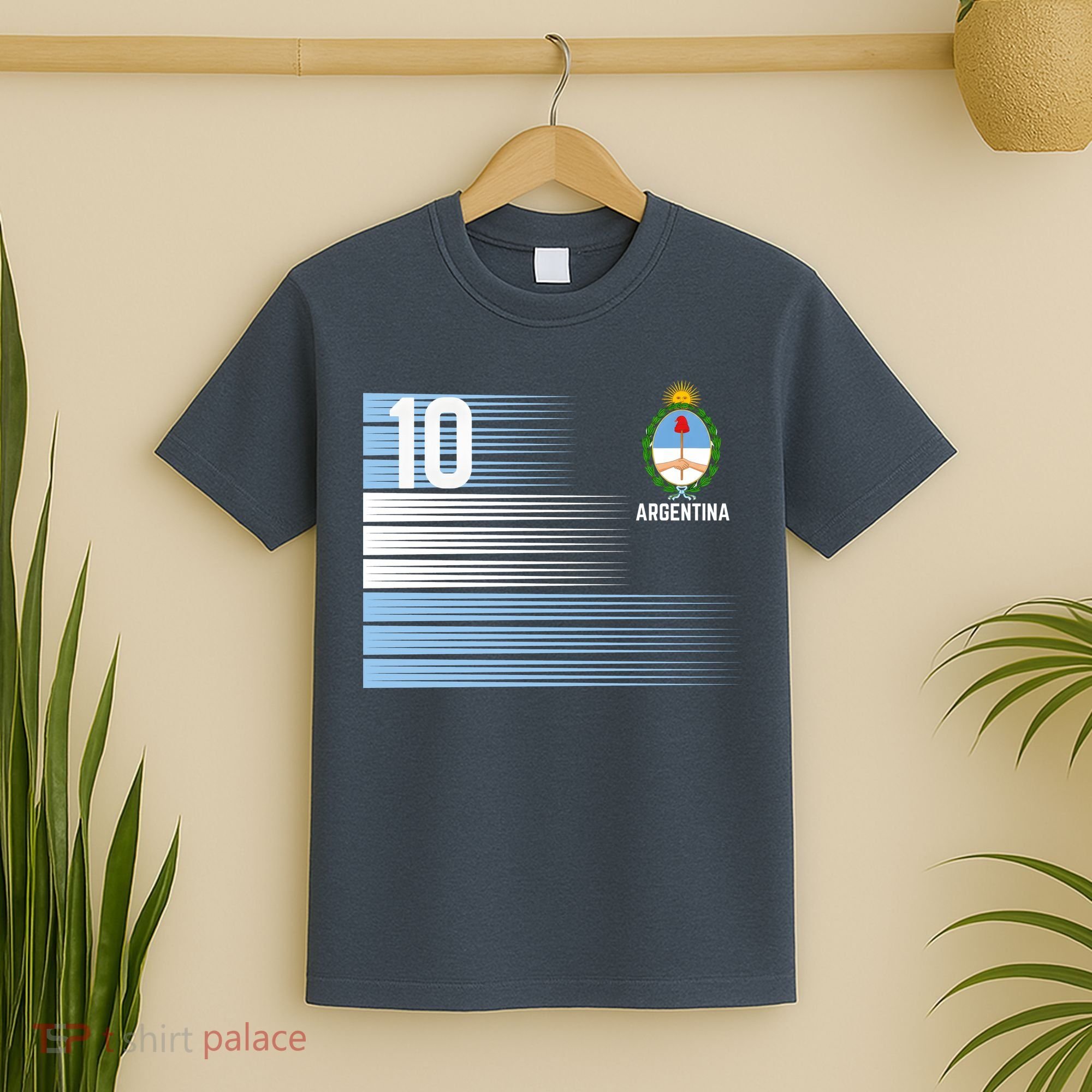 Argentina Jersey Number 10 Soccer Fan T-Shirt