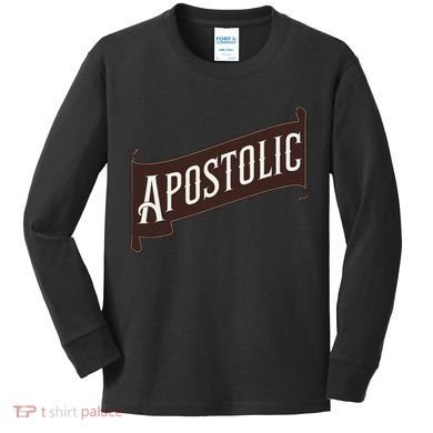 Apostolic Jesus Only Oneness Pentecostal Design Kids Long Sleeve Shirt