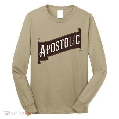 Apostolic Jesus Only Oneness Pentecostal Design Long Sleeve Shirt