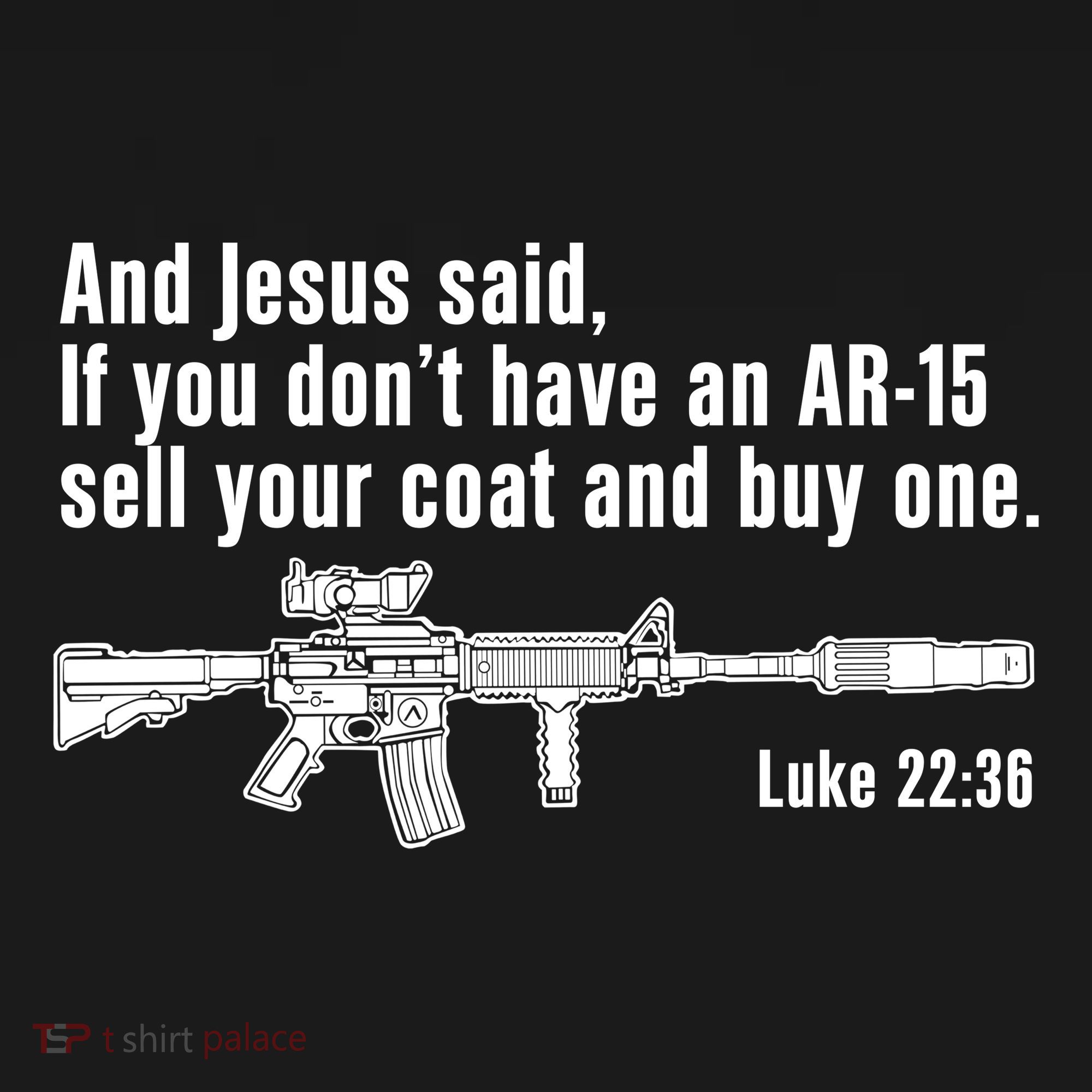 And Jesus Said If You DonT Have An Ar15 Sell Your Coat And Buy One Visor