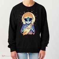 Alien Jesus Space Funny Women's Sweatshirt thumb 0