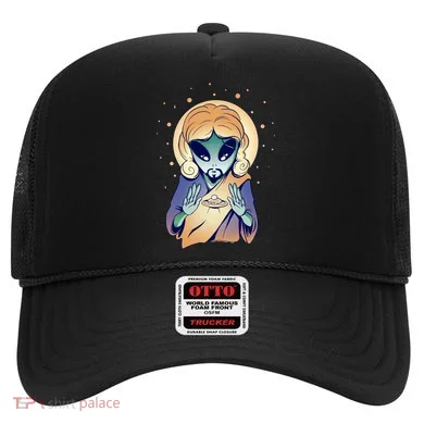 Alien Jesus Space Funny Hat