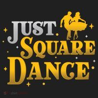 Awesome Just Square Dance For A Square Dancing Square Dancer Gift Women's Sweatshirt thumb 2