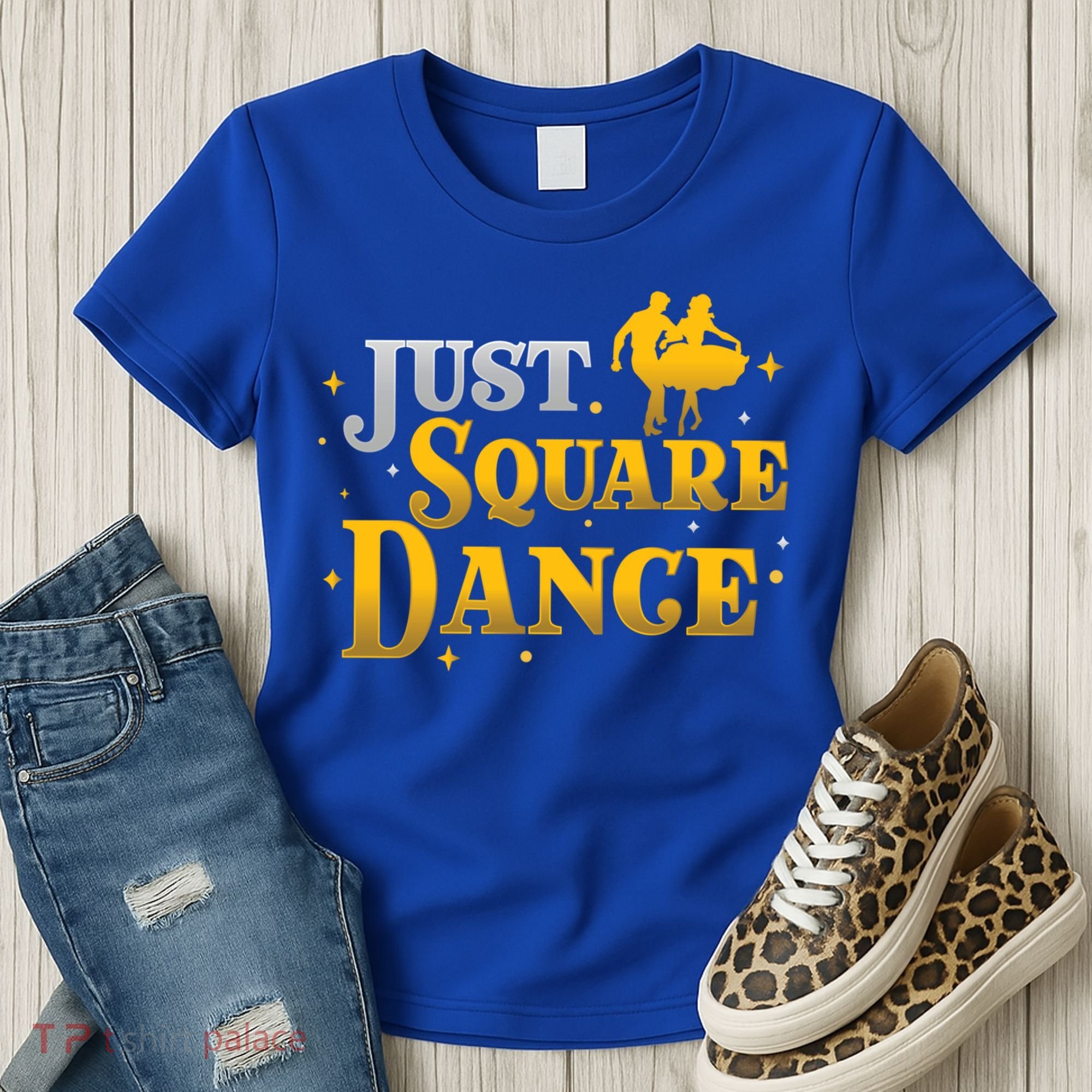 Awesome Just Square Dance For A Square Dancing Square Dancer Gift Women's T-Shirt
