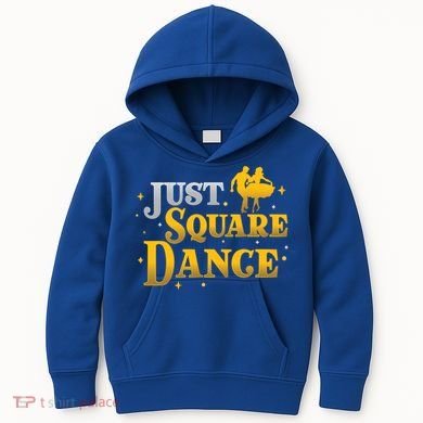 Awesome Just Square Dance For A Square Dancing Square Dancer Gift Kids Hoodie