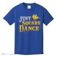 Awesome Just Square Dance For A Square Dancing Square Dancer Gift Kids T-Shirt thumb 0
