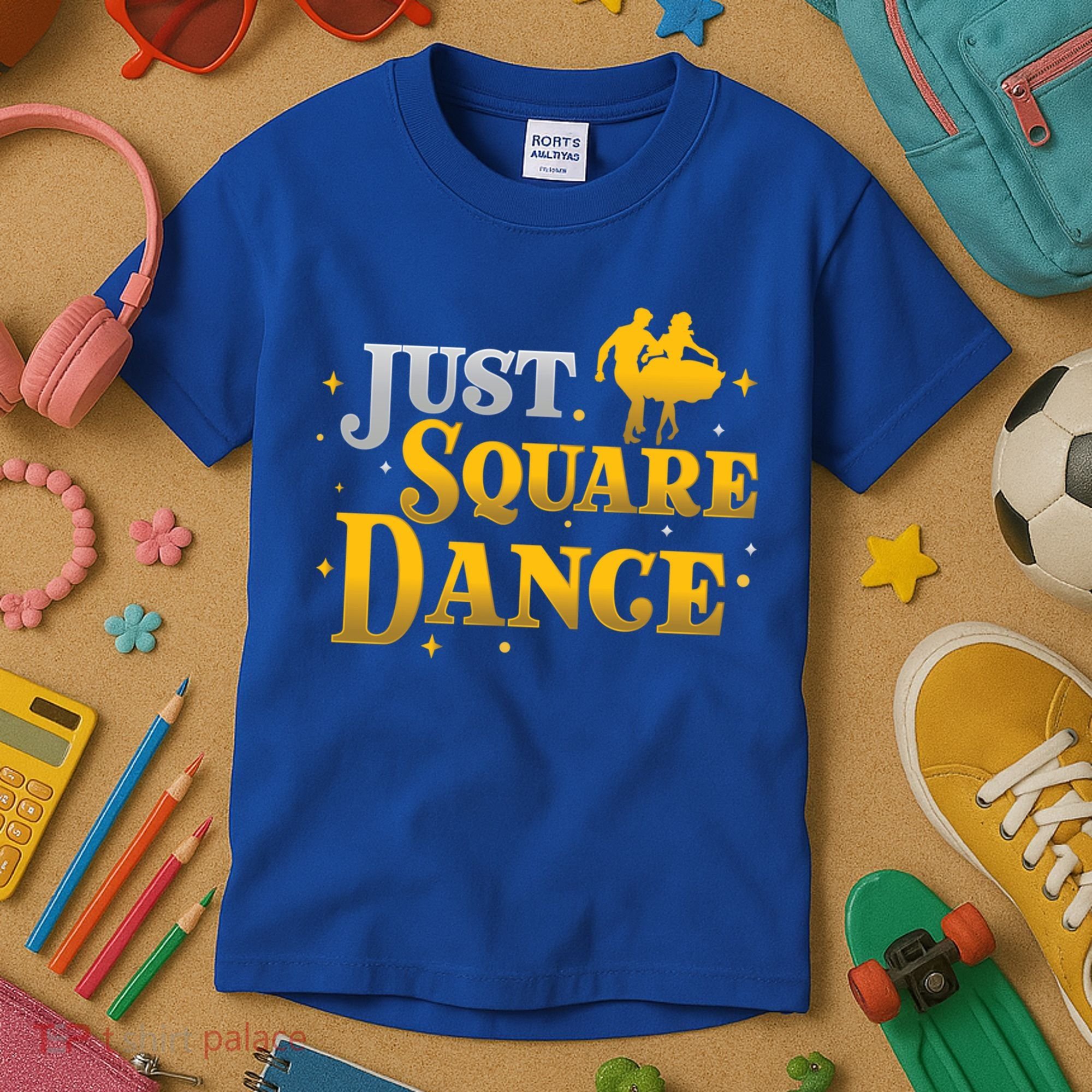 Awesome Just Square Dance For A Square Dancing Square Dancer Gift Kids T-Shirt