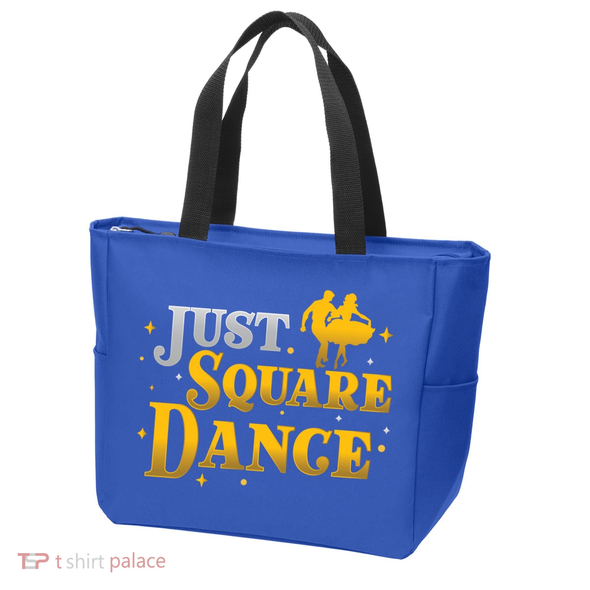Awesome Just Square Dance For A Square Dancing Square Dancer Gift Tote Bag