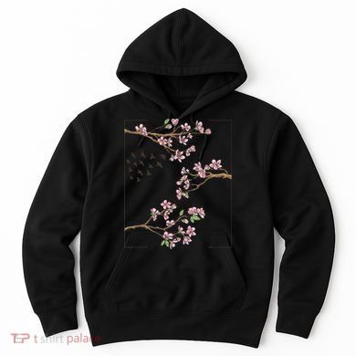 Aesthetic Japanese Style Cherry Blossom Tree Sakura Japan Hoodie