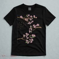 Aesthetic Japanese Style Cherry Blossom Tree Sakura Japan T-Shirt thumb 5
