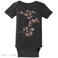 Aesthetic Japanese Style Cherry Blossom Tree Sakura Japan Baby Bodysuit thumb 0
