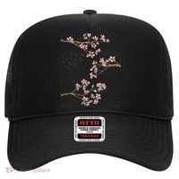 Aesthetic Japanese Style Cherry Blossom Tree Sakura Japan Hat thumb 0