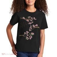 Aesthetic Japanese Style Cherry Blossom Tree Sakura Japan Kids T-Shirt thumb 2