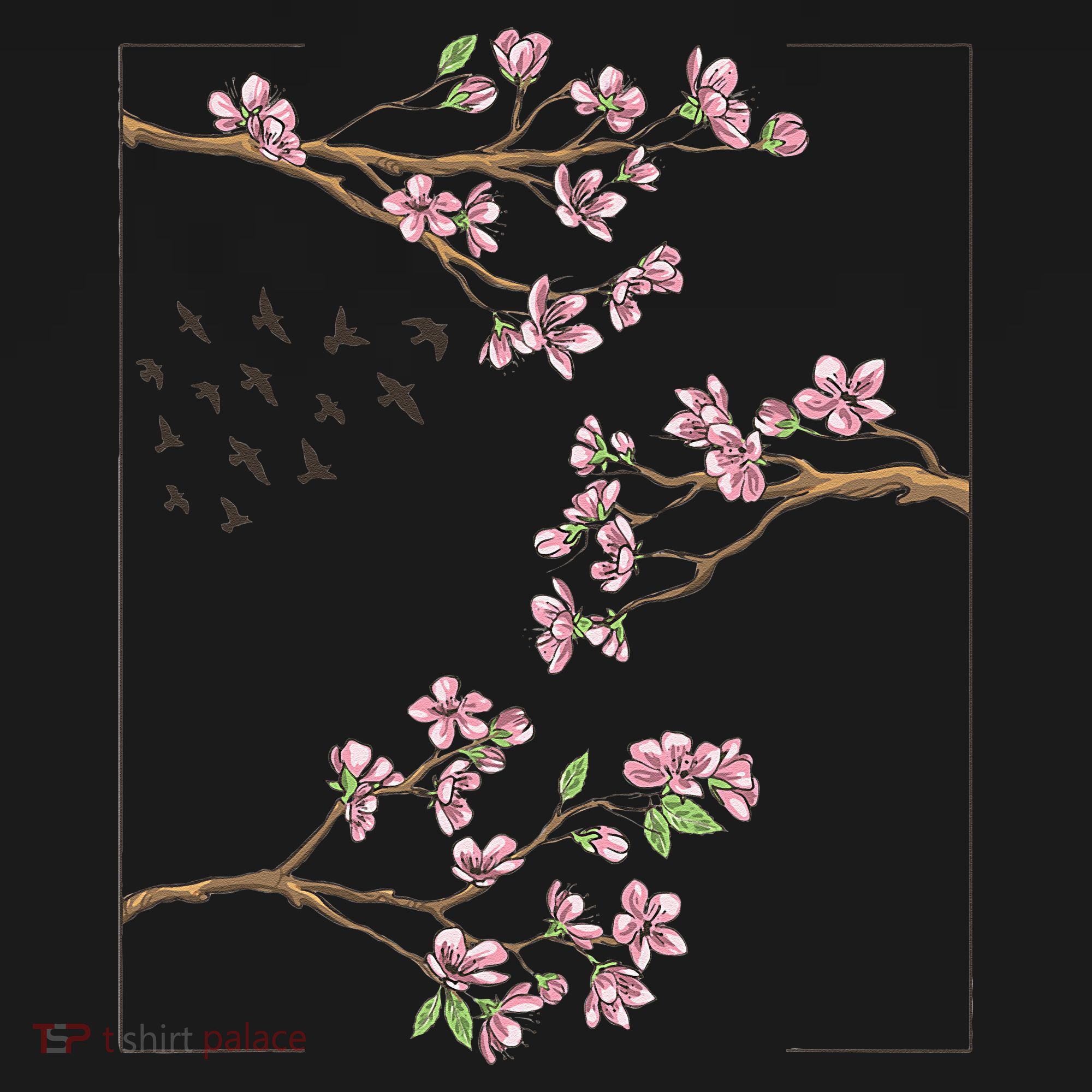 Aesthetic Japanese Style Cherry Blossom Tree Sakura Japan Tote Bag